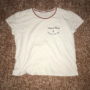 Brandy Melville white T-shirt